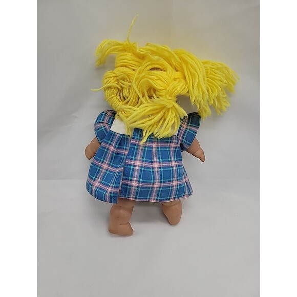 Sweet BABY DOLL with Yellow Hair Dress Sleep Eyes 9" CEAN TOYS - Picture 7 of 16